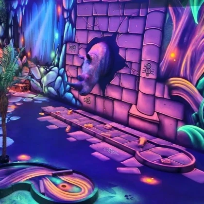 mini golf fluo chambly