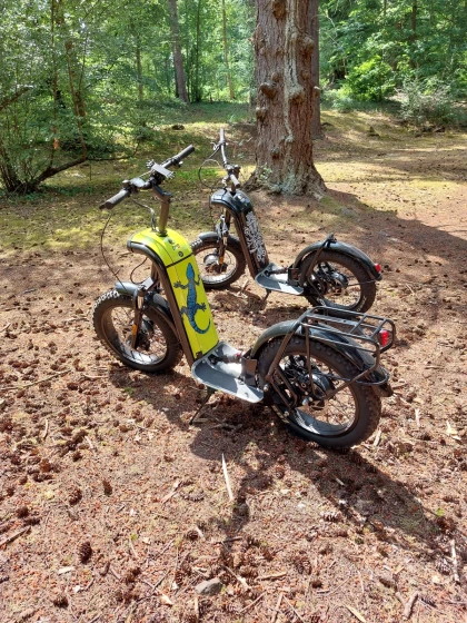 Balade initiation en trottinette cross 100% électrique - app.name