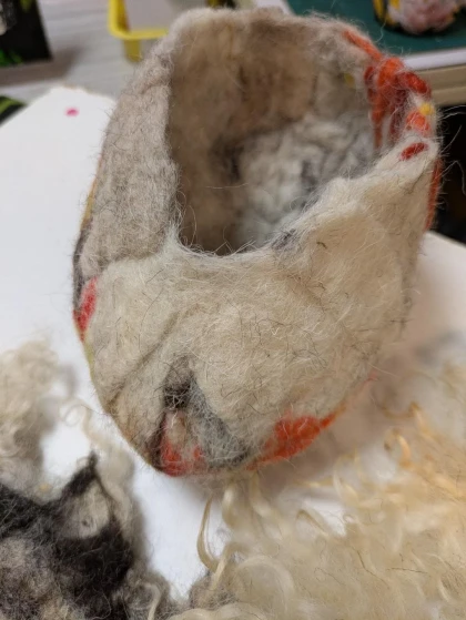 expérimentation créative: transformation de la laine - app.name