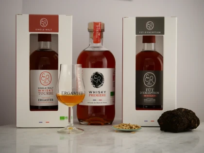 Visite de la Distillerie de whisky Ergaster : une distillerie artisanale et biologique - app.name
